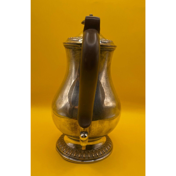 Vintage Wilcox Silver Soldered Teapot 8.5 " Tall - Picture 4 of 9